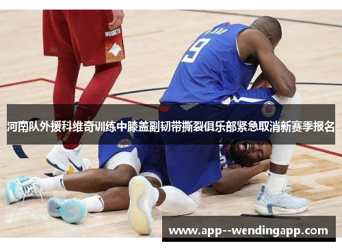 河南队外援科维奇训练中膝盖副韧带撕裂俱乐部紧急取消新赛季报名
